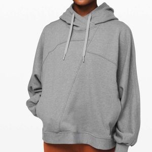 Lululemon Broken Beats Hoodie Heathered Glacier Grey x/s